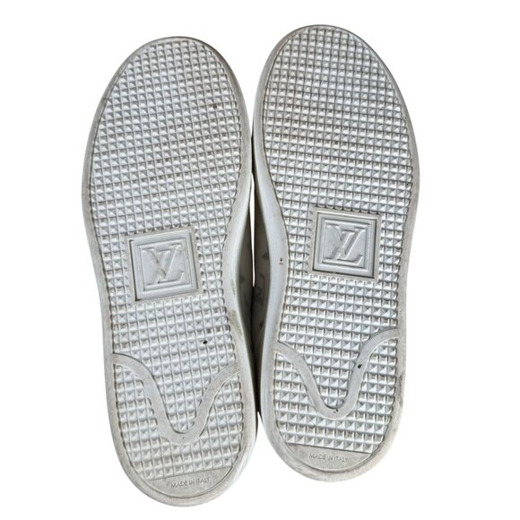 Louis Vuitton Technical Fabric Calfskin Monogram Frontrow Sneakers Size 36 - Picture 14 of 14